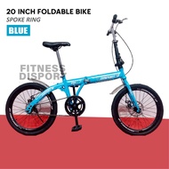 20 Inch Folding Bike Foldable Bicycle Cycling Bike Off-Road City Bicycle Road Bike Adult Children Bi