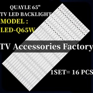LED-Q65W QUAYLE 65" TV LED BACKLIGHT (LAMP TV) QUAYLE 65 INCH LED TV BACKLIGHT LEDQ65W LED-Q65 Q65W
