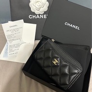 chanel 2024小紅書 熱賣 缺貨 爆紅款 L型 零錢包 卡夾