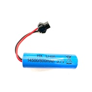3.7v 14500 800mAh SM-2pin Battery Rechargeable for RC Toys