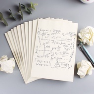 Manuscript Book Affordable Package Draft Paper Draft Book Student Blank Calculation Paper Draft Eye 