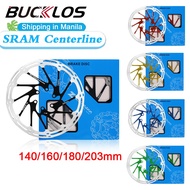BUCKLOS bike rotor 160mm MTB Road Bike Disc Brake Rotor 140/180/203mm Centerline Disc Rotor Boxed