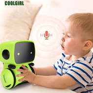 COOLGIRL Emo Robot, Voice Command Touch Control Smart Robot, Robot Toy Dance Function Repeating Func