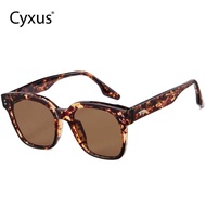 Cyxus Fashion Square Frame Sunglasses Protective