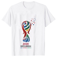 2026 World Cup peripheral printed short sleeves, hot-selling loose fashion European size top T-shirt