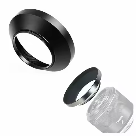 58mm Metal Lens Hood For Fujifilm FUJINON XF 18-55mm 16-50mm 14mm F2.8 / 23mm 33mm F1.4 R LM WR XT50