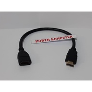 Kabel HDMI Male to Female/Extention HDMI 30CM/HDMI Extender 30CM