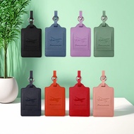 luggage tag Travel Tag Luggage Leather Luggage Tag Logo Tag PU Tag Leather Luggage Check Tag Luggage