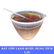 Viet Nhat Plastic Wine and Chiller Bowl 6435 - Wine Chiller with Free Spoon