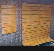 tirai bambu gulung luar rumah 3 meter/kerai penutup teras rumah/kere bambu gulung murah/tirai gulung