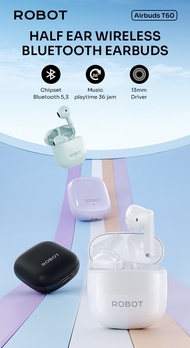 Robot Tws Airbuds T60 Headset Wireless Bluetooth 5.3