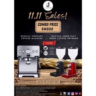 11.11 Sales COMBO DEALS Gemilai CRM3605 Coffee Machines & Raccea Coffee Grinder | Cheapest Price In 