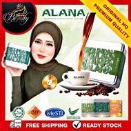 ALANA Dtox Coffee Latte 1 Box 8 Sachets | Free 2 Sachet | Allana Detox Kopi Hijau | Original HQ Free