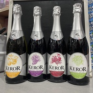 Keror Non-Alcoholic Sparkling Drink, Red Grape / Apple Pomegranate / White Grape 750ml