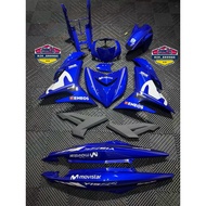 🇻🇳COVERSET EXCITER Y15 V1 V2 HLY MOVISTAR PUTIH BIRU M PUTIH YAMAHA Y15 V2 HLY COVERSET CUSTOM STRIP