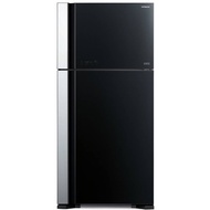 HITACHI ตู้เย็น 2 ประตู Glass Door Big &amp; Wide Series รุ่น R-VG550PDX 19.4 คิว 550 ลิตร