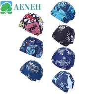 AENEH Swimwear Hats Unisex Men&Women Adults Sports Swim Pool Calico Swim Cap Diving Hat Ear Protect 