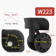W223 travel luggage trolley case universal wheel roller code suitcase pull baggage box swivel castor