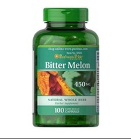 Puritan's Pride Bitter Melon 苦瓜素450亳克, 100粒膠囊