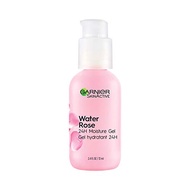 Garnier Water Rose 24H Moisture Gel with Rose Water and Hyaluronic Acid, Face Moisturizer for Normal