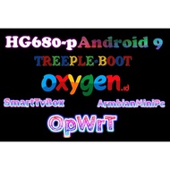 STB SMART-TV ANDROID 9 FIBERHOME HG-680p-OXYGEN-TREEPLE-BOOT Limited