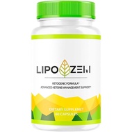 Lip-o-zem Advanced Formula BHB Supplement Capsules for Energy, Vitality and Wellness Support, 100% N
