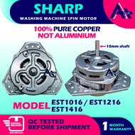 EST1016 / EST1216 / EST1416 SHARP Semi Auto Washing Machine Spin Motor EST-1016 EST-1216 EST-1416