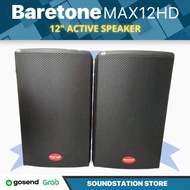 BARETONE MAX12HD 12" Active Speaker | Spiker Aktif Max 12 HD