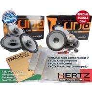 Hertz Bundle Package D -Uno K 165 Comportment + X 165 Coaxial + CTK Practic 700x500mm (12 sheets/pac