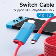 Switch Dock for Nintendo Switch/OLED USB C to HDMI-Compatible Cable Adapter 4K100W PD for Laptop SteamDeck ROG Ally