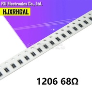 100PCS 1206 SMD Resistor 68 ohm chip resistor 0.25W 1/4W 68R new