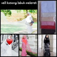 (ANINAS) Veil labuh veil nikah veil Bridal veil labuh meleret