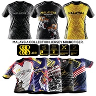 888.CO MALAYSIA MERDEKA JERSEY MICROFIBER TSHIRT SUBLIMATION (FAST-DRY / COOL MAX) ANTI-BACTERIA