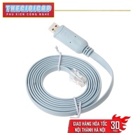 Console USB to RJ45 programming cable 1.8m long