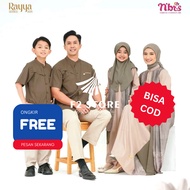 ORIGINAL NIBRAS COUPLE SARIMBIT MUSLIM CLOTHING - ELYS Olive