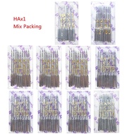 100Pcs Sewing Needles HAX1 Mix Packing Compatible Suitable For All Brand Industrial Lockstitch Sewing Machine Juki Singer Takin