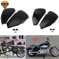 Motorcycle Black Left Right Side Battery Fairing Cover For Harley Sportster XL48 XL883 XL1200 1200 48 883 2004-2013 2014