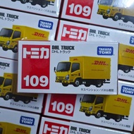 Domeka Simulation Alloy Car Model Toy No. 109 DHL Express Transport Truck Truck158684