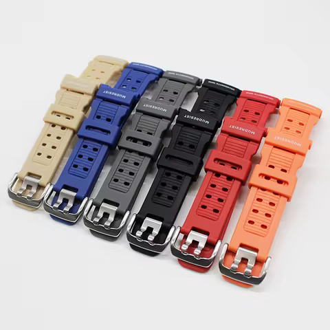 Soft Rubber watchband for GW-9000 G-9000 / 9010 Sport Watch Band Strap TPU Bracelet Watch Accessorie