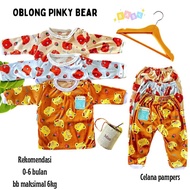 NAKITA 3 Newborn Baby Pajama Sets Newborn Baby Girls SNI 0-6 Months Pampers Pants Promo 2.2