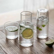 Glass coffee milk teapot cafe glass teapot design 2in1 glass - 500 ML by Fusion part