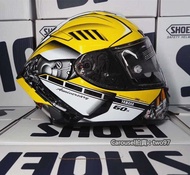 shoei X14安全帽YAMAHA全盔R1M黃色雅馬哈60週年機車頭盔全罩男女賽車跑盔四季防摔保護防碰撞摩托騎士通風透氣重機騎乘&amp;代購