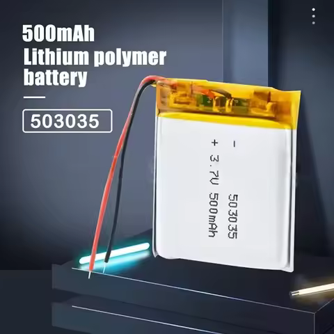 PURFIELD 503035 3.7V 500mAh Lithium Polymer Battery Volt Li Po Ion Lipo Rechargeable Battery for Dvd