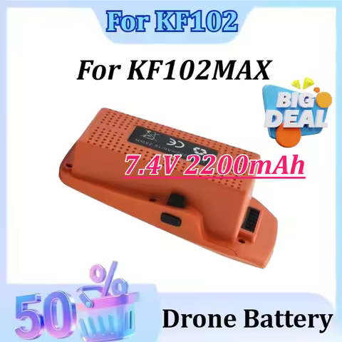 7.4V 2200mAh for KF102MAX Drone Battery for KF102 Drones Battery RC Quadcopter Spare Parts Accessori