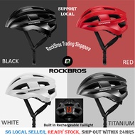 RockBros Bicycle Helmet Escooter Helmet Cycling helmet with light safety light bicycle accessories