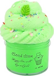 Cloud Slime, DIY Toy Scented Slime (Green)