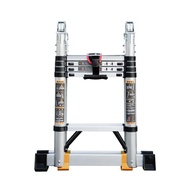 Bamboo Telescopic Ladder Lifting Ladder Herringbone Household Ladder Telescopic Engineering Ladder L