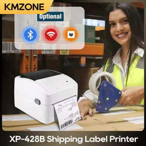 Xprinter XP-420B 4inch Shipping label/Express/Thermal Barcode Label Printer 110mm Compatible with 4x