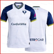 SY5 2024-2025 Serie A Hellas Verona Football Club away Jersey no number Football Tshirt Plus Size YS