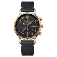 Wenger Attitude Chrono in black, 44 mm 01.1543.111 Watch